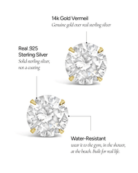 Sterling Silver Everyday Essential CZ Studs - Sterling Forever