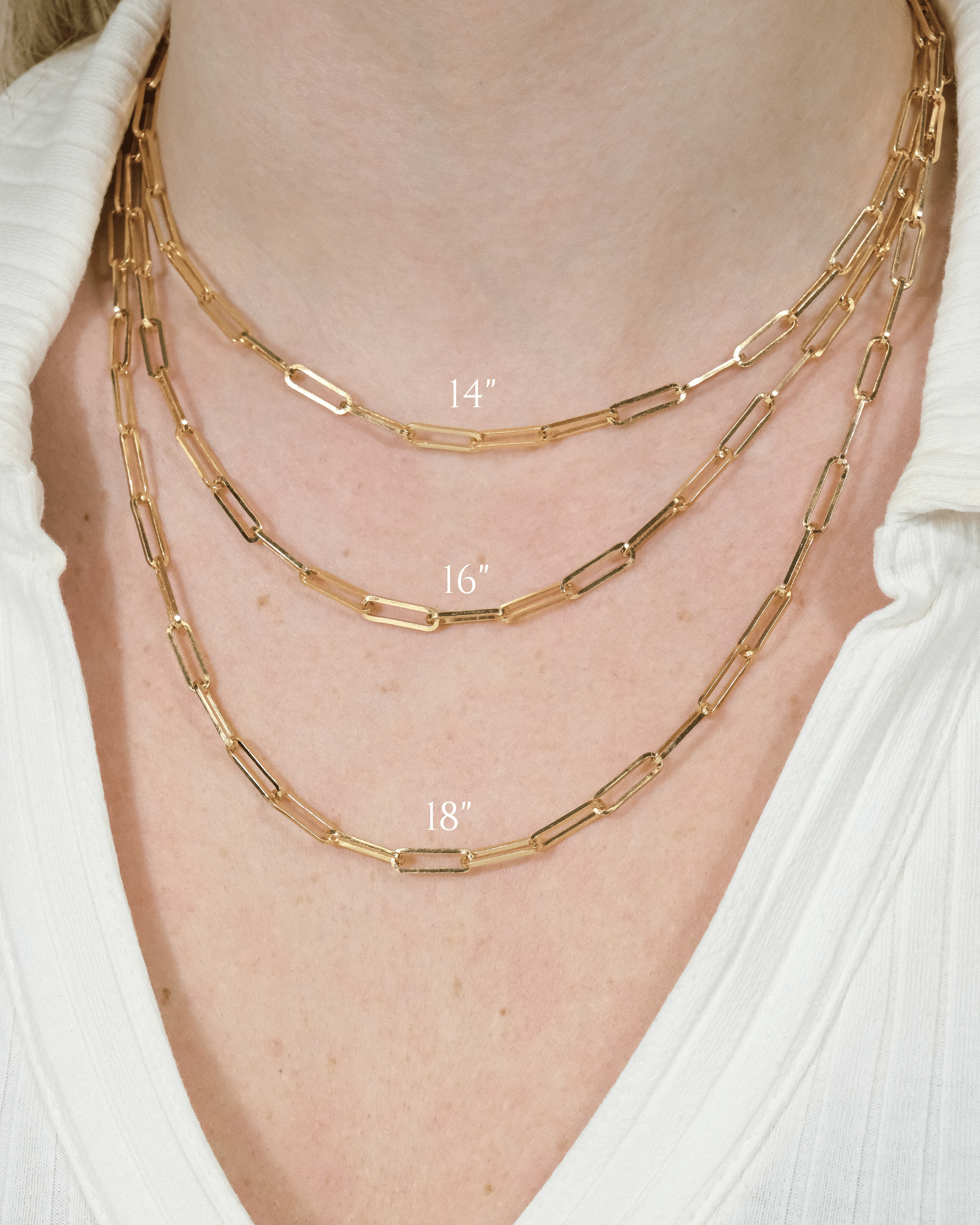Sterling Silver Paperclip Chain Necklace - Sterling Forever