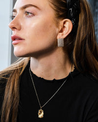 Beignet CZ Stud Earrings - Sterling Forever