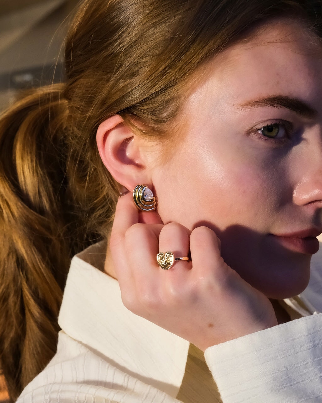 Palmier Signet Ring Ring Sterling Forever 