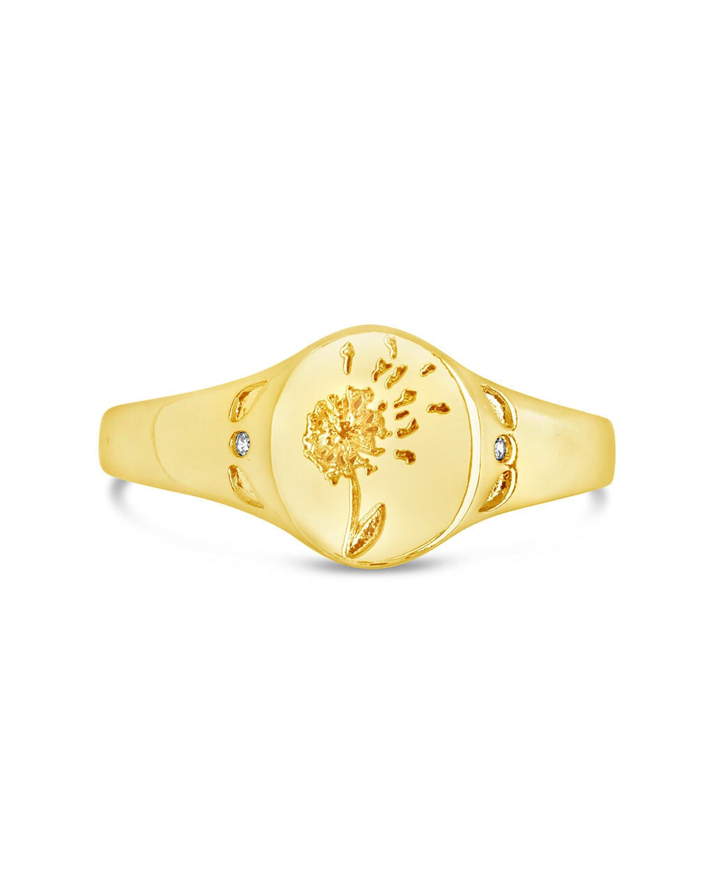 Make A Wish Signet Ring Ring Sterling Forever 