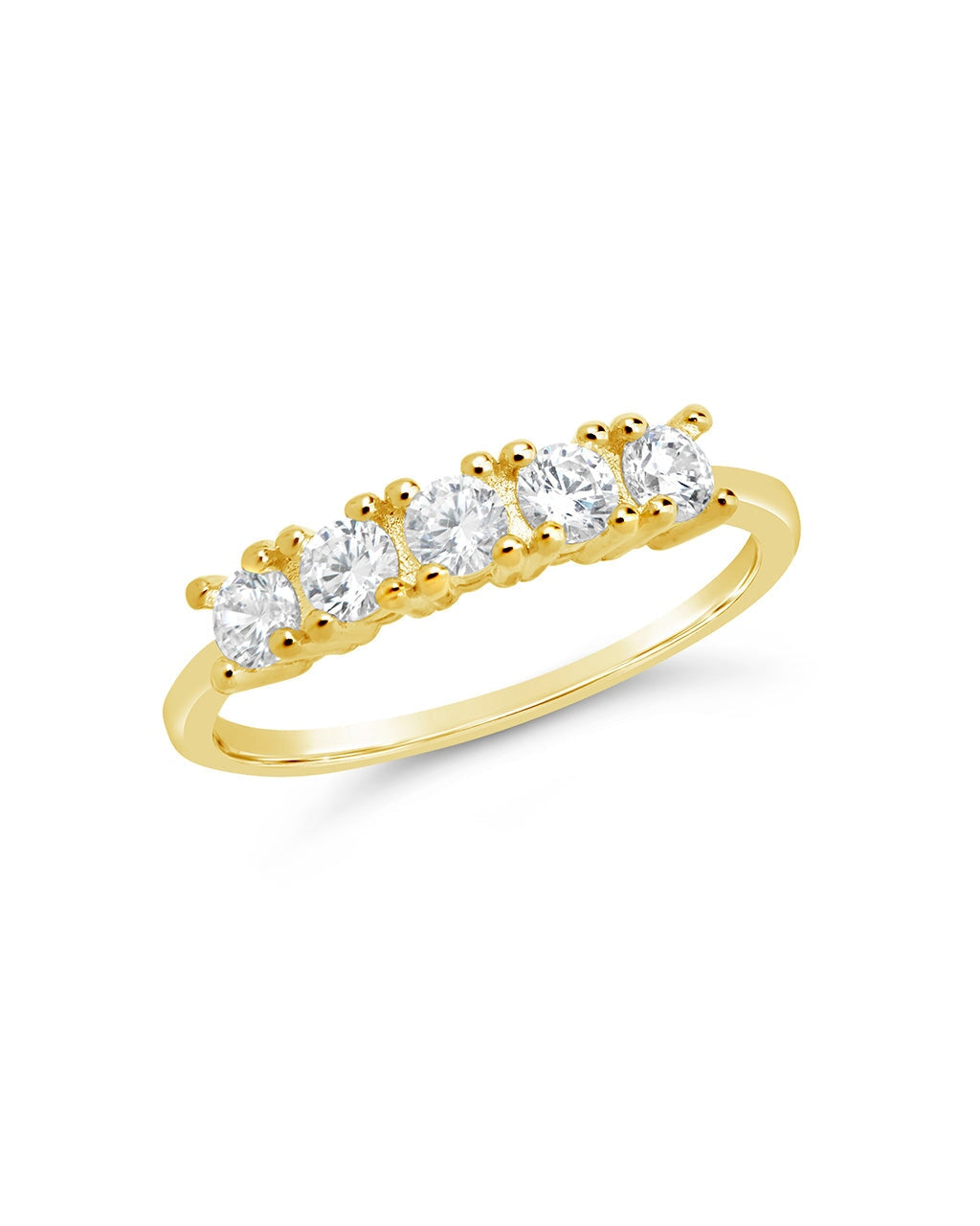 Rowan Ring Ring Sterling Forever Gold 6 