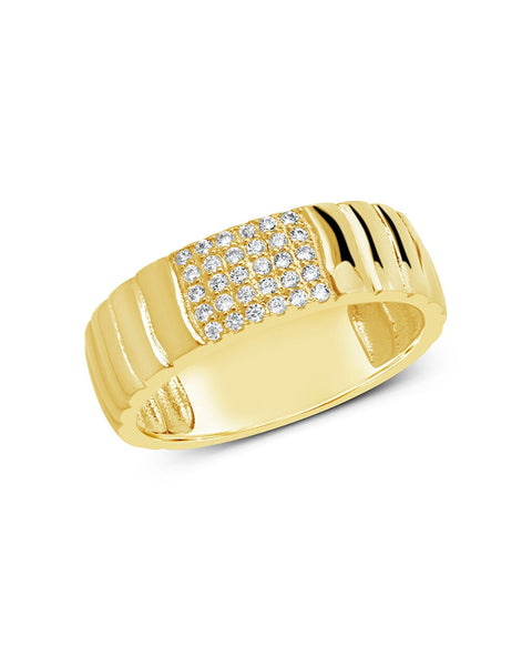 Riley CZ Bubble Band Ring – Sterling Forever