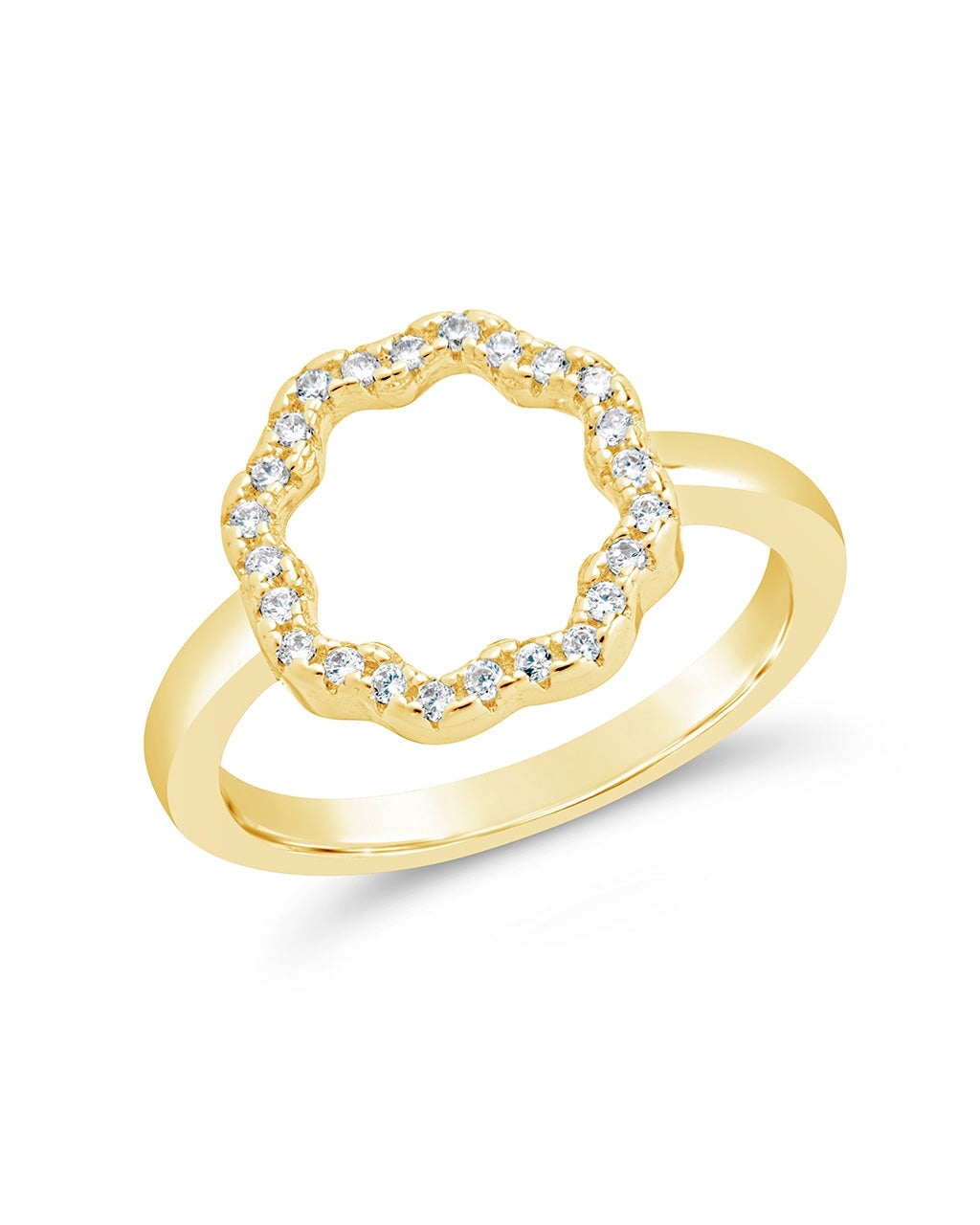 Marisole Ring Ring Sterling Forever Gold 6 
