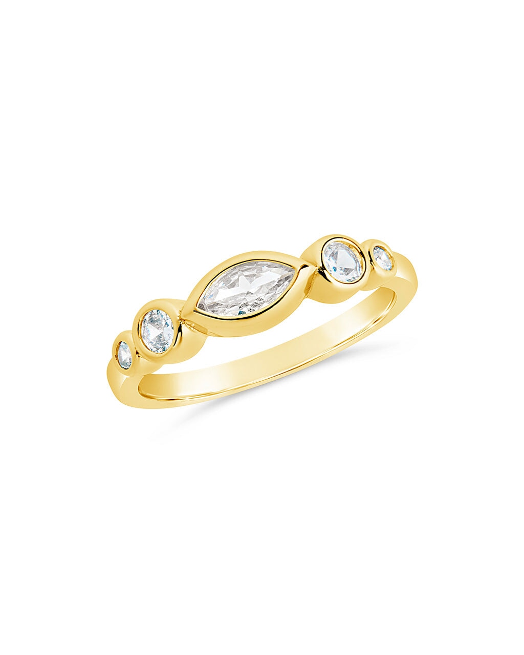 Mylena Ring Ring Sterling Forever Gold 6 