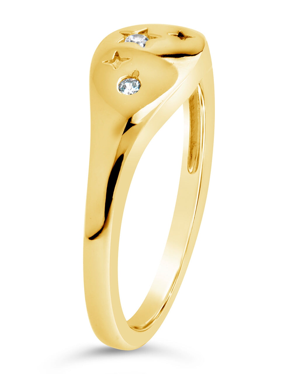 Jupiter Thin Signet Ring Ring Sterling Forever 