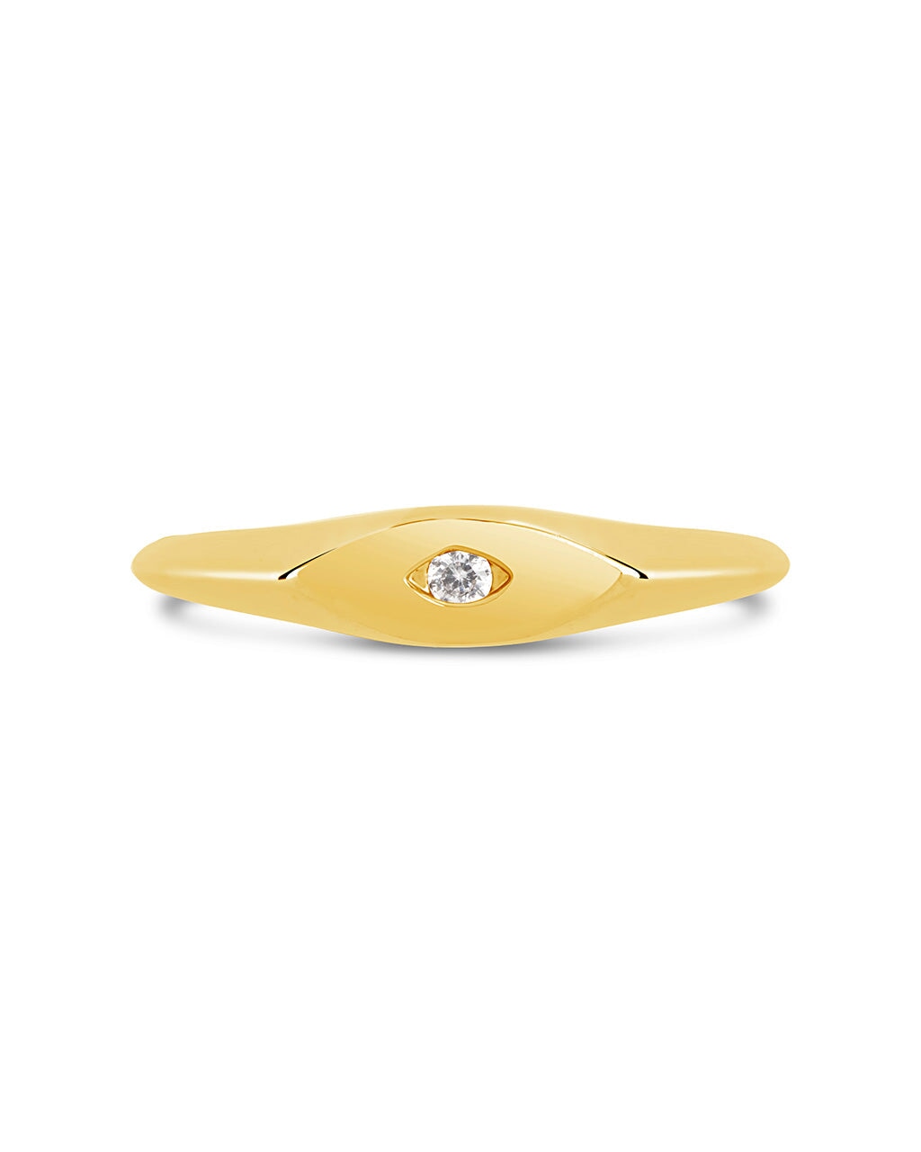 Junia Thin Signet Ring Ring Sterling Forever 