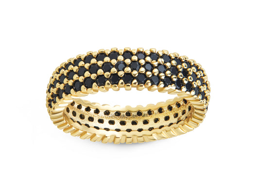 Jolene CZ Rainbow Eternity Ring