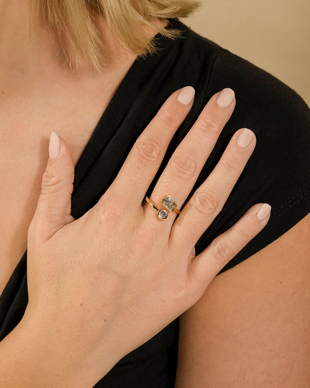 Toi et Moi CZ Gracelyn Ring