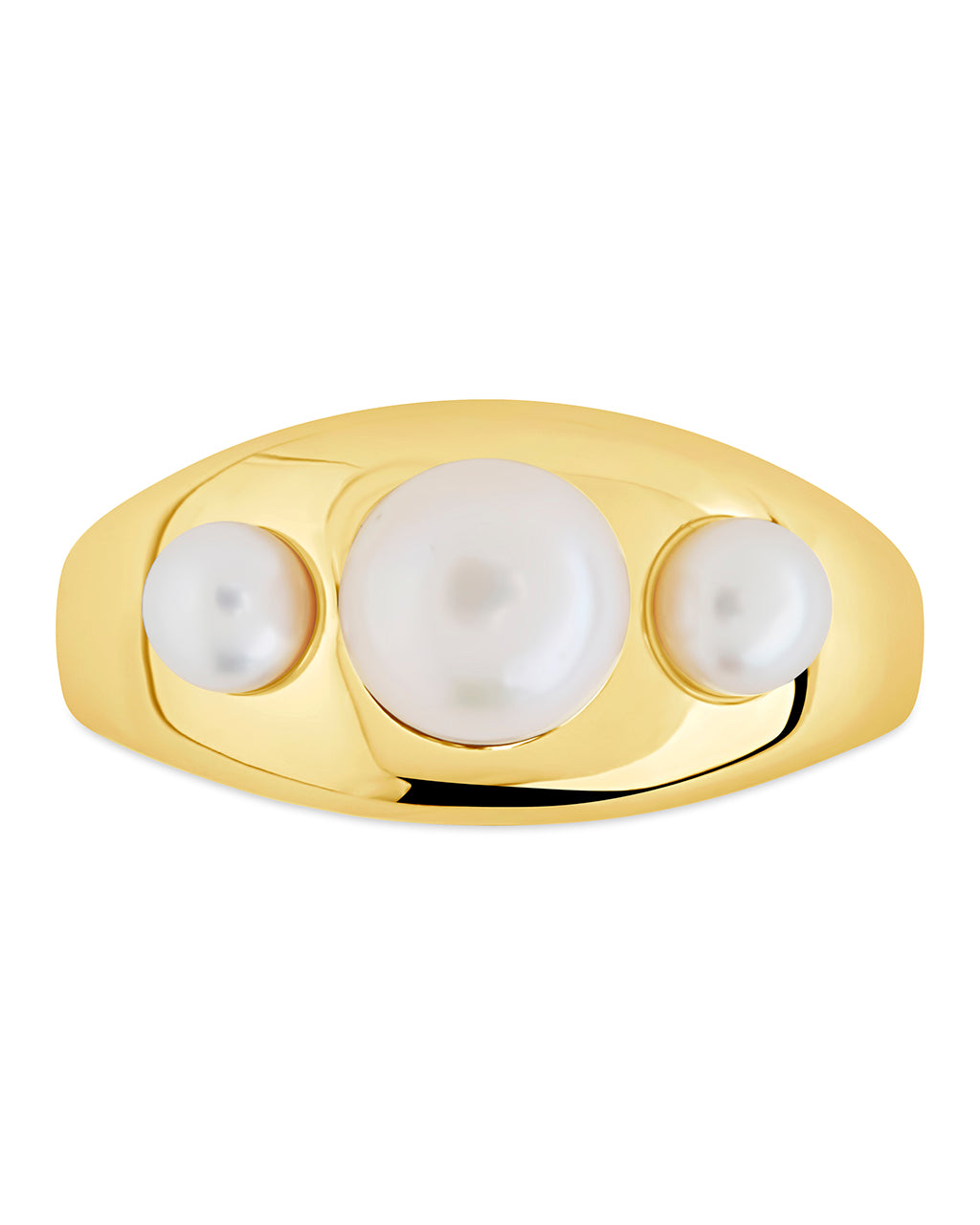 Buy Finlee Studded Pearl Statement Ring