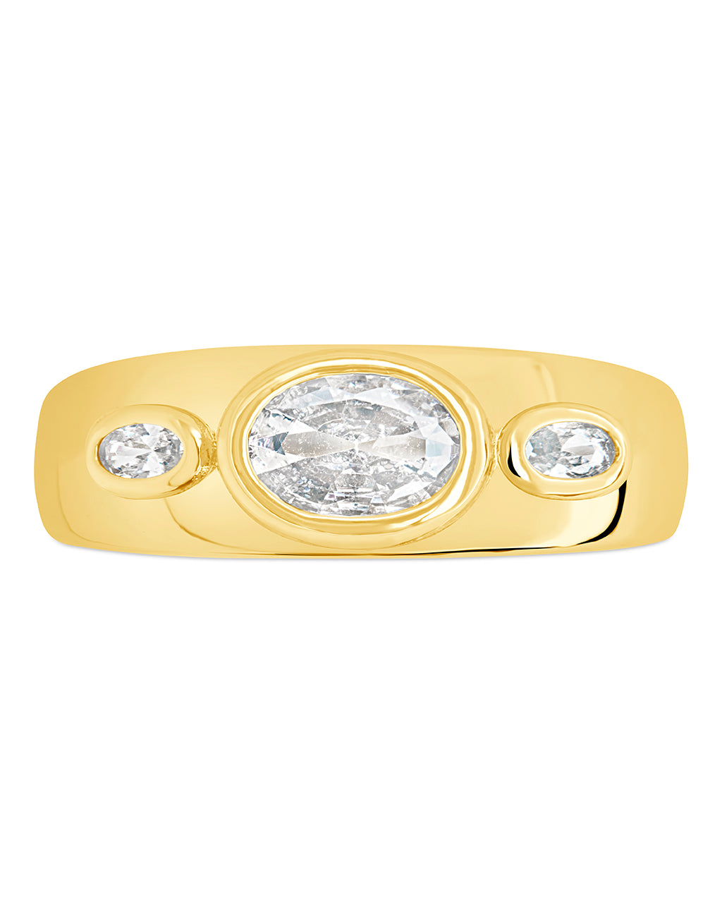 Soren Oval CZ Ring