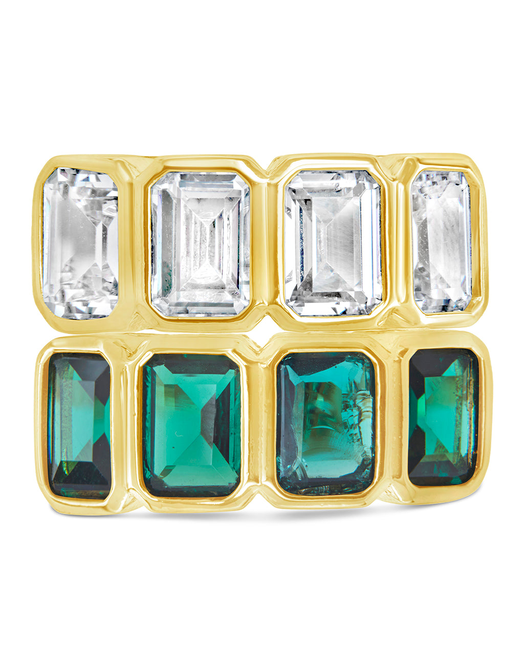 Harlen Bezel CZ Ring Set