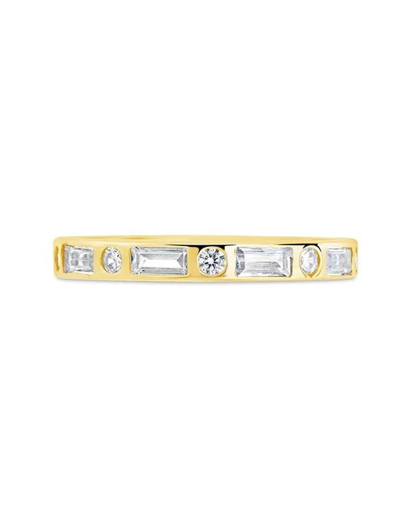 Sterling Silver Ethel CZ Band Ring - Sterling Forever