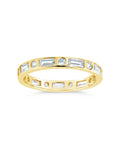 Sterling Silver Ethel CZ Band Ring - Sterling Forever