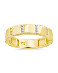 Sterling Silver Bradley CZ Ring - Sterling Forever