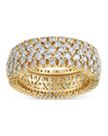 Sterling Silver Yvonne CZ Stacking Ring