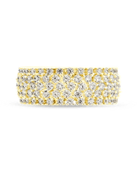 Sterling Silver Yvonne CZ Stacking Ring - Sterling Forever