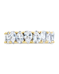 Sterling Silver Janis CZ Eternity Band Ring - Sterling Forever