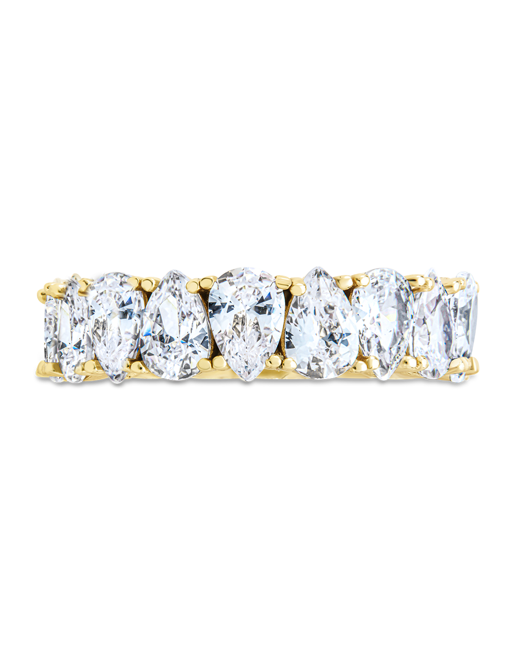 Sterling Silver Janis CZ Eternity Band Ring - Sterling Forever