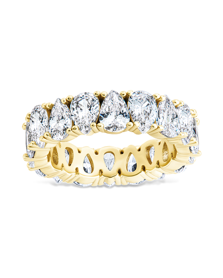 Sterling Silver Janis CZ Eternity Band Ring