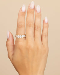 Sterling Silver Janis CZ Eternity Band Ring - Sterling Forever