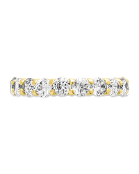 Sterling Silver Gracie CZ Eternity Ring - Sterling Forever