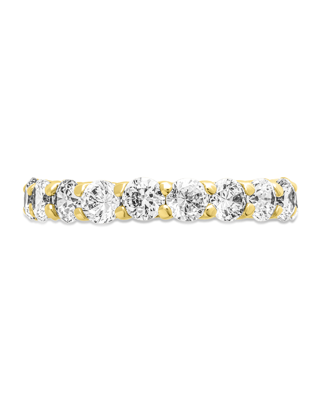 Sterling Silver Gracie CZ Eternity Ring - Sterling Forever