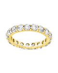 Sterling Silver Gracie CZ Eternity Ring - Sterling Forever