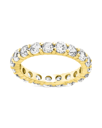 Sterling Silver Gracie CZ Eternity Ring - Sterling Forever