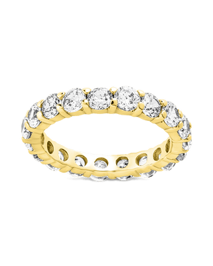 Sterling Silver Gracie CZ Eternity Ring