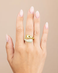 Sterling Silver Cecilia CZ Open Ring - Sterling Forever