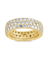 Sterling Silver Kate CZ Ring
