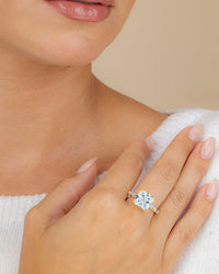 Sterling Silver Princess Baguette Ring - Sterling Forever