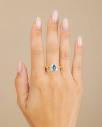 Sterling Silver Asscher Baguette Ring - Sterling Forever