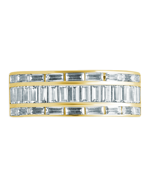 Sterling Silver Kate Baguette Eternity Ring