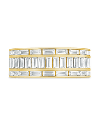Sterling Silver Kate Baguette Eternity Ring - Sterling Forever