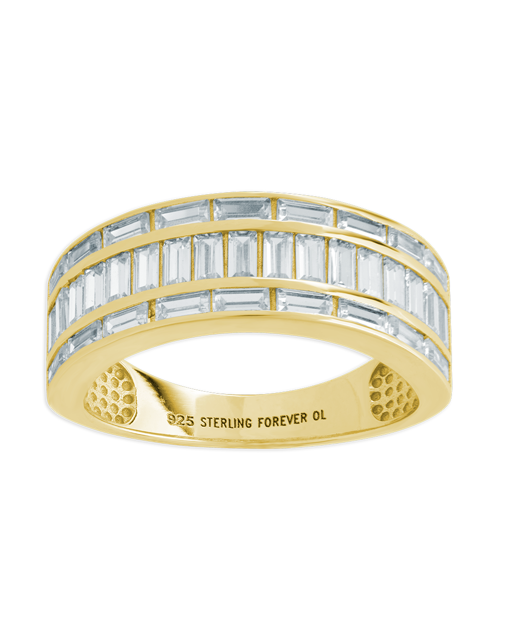 Sterling Silver Kate Baguette Eternity Ring