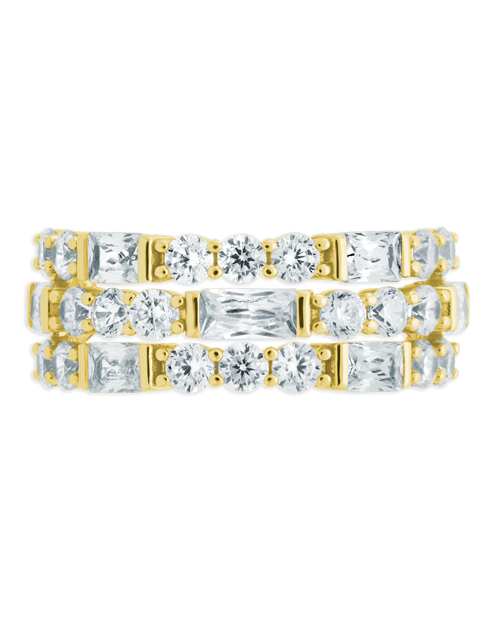 Sterling Silver Kornelia Eternity Ring