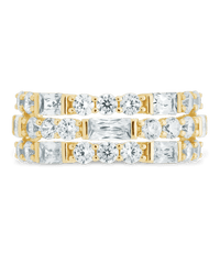 Sterling Silver Kornelia Eternity Ring - Sterling Forever