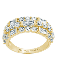 Sterling Silver Kornelia Eternity Ring - Sterling Forever