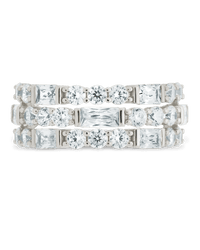 Sterling Silver Kornelia Eternity Ring - Sterling Forever
