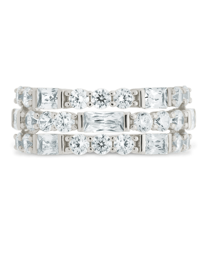 Sterling Silver Kornelia Eternity Ring