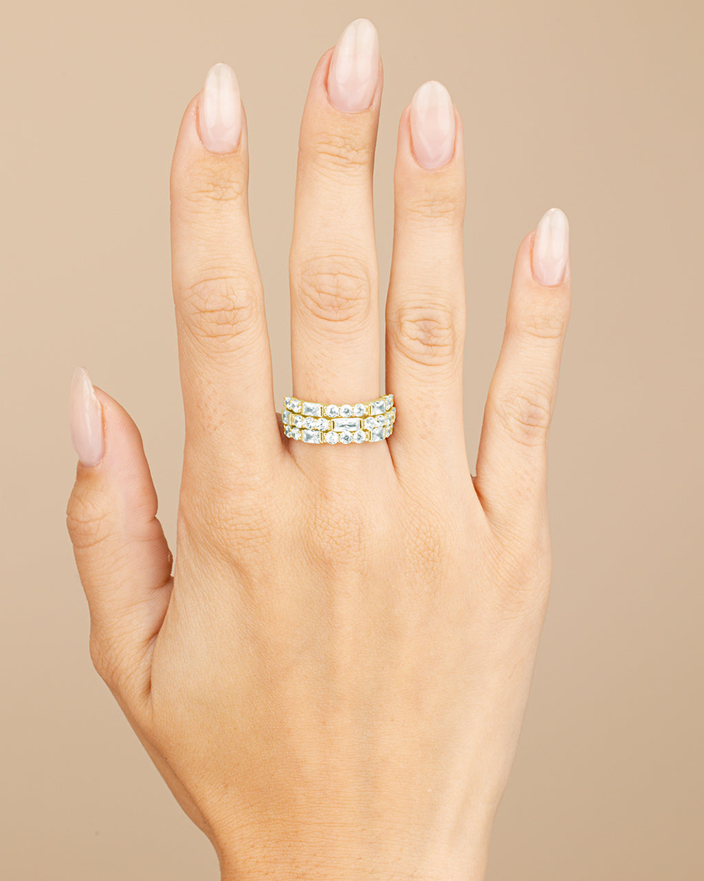 Sterling Silver Kornelia Eternity Ring