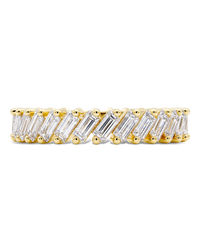 Sterling Silver Itzayana Baguette Eternity Band