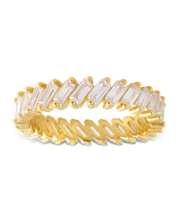 Sterling Silver Itzayana Baguette Eternity Band