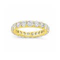 Sterling Silver Statement Gracie CZ Eternity Ring