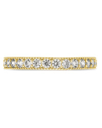 Sterling Silver 3mm Thin CZ Band Ring - Sterling Forever