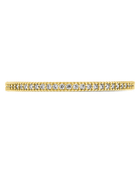 Sterling Silver 1.5mm Thin CZ Band Ring - Sterling Forever