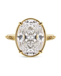 Sterling Silver Oval Cut CZ Cocktail Ring