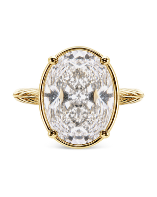 Sterling Silver Oval Cut CZ Cocktail Ring